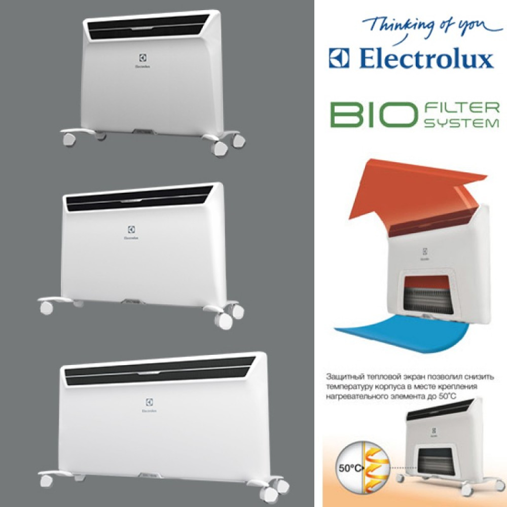 Electrolux ECH/AG2 - 1500 EF Обогреватель электрический, конвектор - фото2